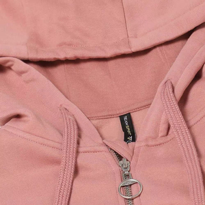 เสื้อฮู้ดผู้หญิงแบบกำหนดเองได้เสื้อลำลองสีพื้นเสื้อฮู้ดระบายอากาศพิมพ์โลโก้ตามสั่ง2025 - Product Image 6