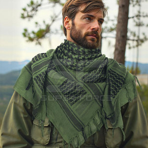 <b>Men</b> Tactical Keffiyeh Shemagh <b>Scarf</b> Cotton Desert Wrap for Outdoor Protection Traditional Shemagh <b>Scarf</b> for <b>Men</b> - Product Image 6