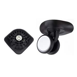 Valise noire en ABS à 4 roues, valise à <span class=keywords><strong>roulettes</strong></span> de 20 pouces, sacs à bagages, valises de voyage à 4 roues - Product Image 3