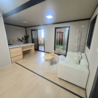 Maison conteneur Starshine extensible et détachable de 20, 30 ou 40 pieds, préfabriquée de luxe, 2 chambres, mini-maisons conteneurs