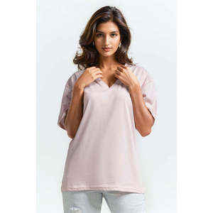 เสื้อครอปสีชมพูอ่อน รุ่น WM-KTP-SS24-052 ผ้าถักเนื้อนุ่มระบายอากาศได้ดี ตกแต่งลายดอกไม้ คุณภาพสูง ทรงลำลอง ไซส์ XS XXS สำหรับฤดูร้อน - Product Image 6