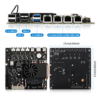 CWWK M12 N6005 NAS-Mainboard 4 x 2,5GbE i226V LAN 6 Bay 2 x M.2 NVMe DDR4 6 x SATA3.0 Homelab Mini-ITX-Mainboard