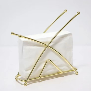 El servilletero de metal agrega elegancia y función a la mesa de comedor, la cocina o la encimera mantiene las servilletas organizadas y de fácil acceso - Product Image 1