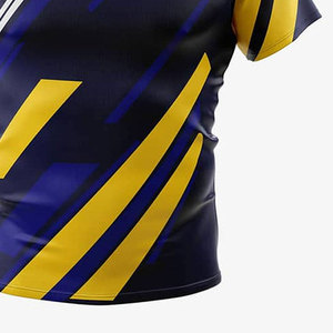 Camiseta de Rugby Profesional para Hombre, Ligera, Transpirable, Ajuste Cómodo, Costuras Resistentes, para Entrenamiento y Partidos - Product Image 6