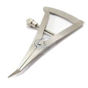 CALIBRADORES CASTROVIEJO INSTRUMENTOS QUIRÚRGICOS OFTÁLMICA DENTAL PARA DENTISTAS HERRAMIENTAS MÉDICAS DE ACERO INOXIDABLE - Product Image 5