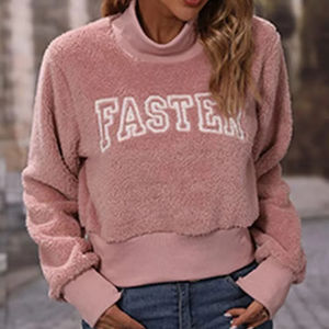 Sweats anti-rides à col roulé de qualité supérieure Sweats à capuche élégants et personnalisés pour femmes Chemises en coton biologique respirant - Product Image 1