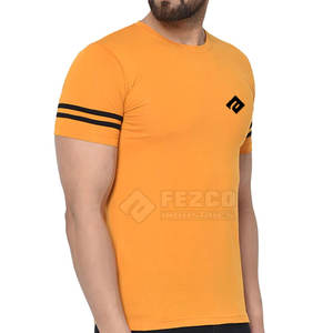 T-shirts de fabricant de haute qualité de qualité supérieure T-shirt d'extérieur en matériau durable pour hommes en stock - Product Image 5