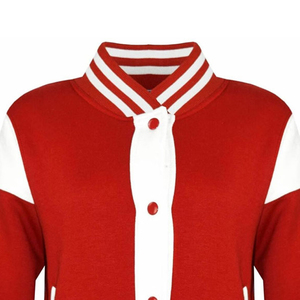 Chaqueta universitaria personalizada de alta calidad para hombre, cuello levantado, estilo Letterman, bordado, fabricante directo para invierno - Product Image 4