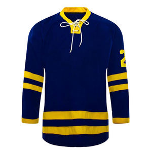 Maillot de hockey sur glace personnalisé de haute qualité, impression par sublimation, tissu respirant, vêtements d'équipe pour les clubs, vente en gros - Product Image 1