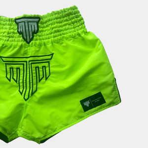 กางเกงมวยไทยขาสั้นสำหรับผู้ชายผ้าโพลีเอสเตอร์ระบายอากาศได้ดีน้ำหนักเบาป้องกันรอยยับ4นิ้วทำจาก100% โพลีเอสเตอร์ - Product Image 2