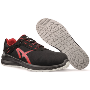รองเท้าเซฟตี้ GRID LOW S3 SRC EN ISO 20345:2011 ไซส์ 44 W.11 สีดำ/แดง - Product Image 2