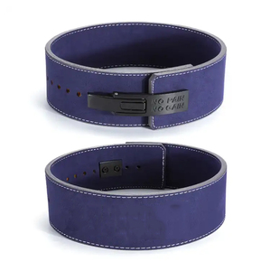 Cinturón de Levantamiento de Pesas Unisex de Cuero Vacuno Hecho a Medida, Logotipo Personalizable, Hebilla Resistente, Transpirable, Antideslizante, Protección Profesional - Product Image 1