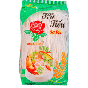 Fideos de Arroz Vietnamitas 50g-100g, Fabricación OEM/ODM, Venta al por Mayor, MOQ Bajo, Fideos de Arroz Secos y Blanqueados, Estilo Sa Dec, Empaquetados en Bolsas - Product Image 1