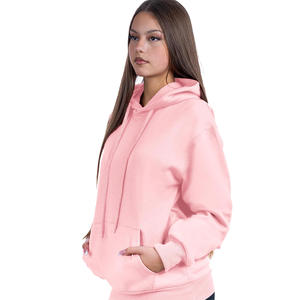 <b>Womens</b> Oversized <b>Hoodie</b> Pullover <b>Sweatshirt</b> Long Sleeve Fleece Cotton Blend Casual Hooded Top Gym Travel Lounge Daily Wear - Product Image 1