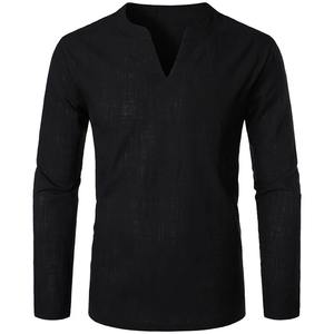 Chemises grande taille pour hommes 100% coton - Product Image 1