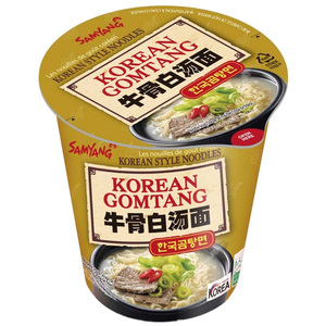 บะหมี่กึ่งสำเร็จรูป Samyangs Gomtang บะหมี่กึ่งสำเร็จรูปราเมง