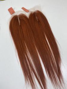 Fermeture à lacets HD transparente pour la fabrication de perruques femmes noires produits chauds extensions de cheveux machine faisceaux de trame Top Grade Quality - Product Image 2