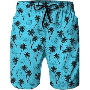 100% Polyester hommes été plage Shorts séchage rapide conception graphique imprimé avec motif personnalisé taille 6XL maille Shorts - Product Image 2