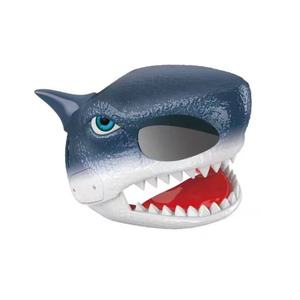 قناع سمك القرش وصل حديثًا ، قناع زي السمك ، أزياء جديدة للحفلات ، حيوانات بلاستيكية صلبة من الهالوين - Product Image 1