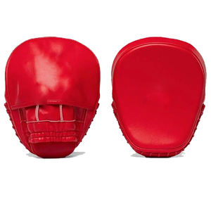 Mitaines de frappe et coussinets de frappe personnalisés pour la boxe, le MMA, le kickboxing, la boxe thaïlandaise, entraînement, fabriqués au Pakistan, à vendre, coussinets en cuir - Product Image 1