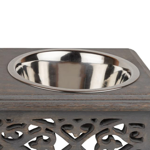 Modern Designed Elevated Metal Pet Feeders Customized OEM <b>Stainless</b> <b>Steel</b> Pet Feeding <b>Bowls</b> at Competitive Cost - Product Image 2