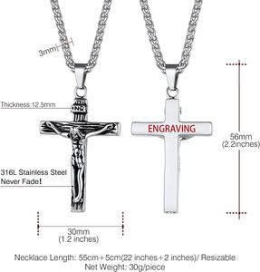 สร้อยคอโกศลายข้อความแบบกำหนดเองสำหรับขี้เถ้าสแตนเลสเครื่องประดับที่ระลึกจี้โกศสำหรับผู้ชายผู้หญิงกำหนดขนาดได้เอง - Product Image 4