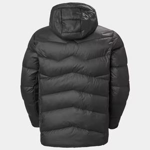 Wholesale Customized Oversized <b>Bubble</b> Men Hooded Jacket <b>Coat</b> Heavy Winter Shiny Down Puffer Jacket for Men - Product Image 2