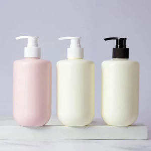 Nouvelle version personnalisée moulé en plastique PET bouteilles de cosmétiques cylindriques vide PP pot pompe joint pour shampooing Lotion emballage - Product Image 2