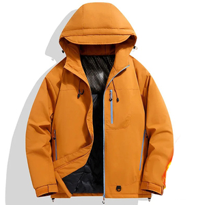 Veste de randonnée unisexe imperméable respirant grande taille coupe-vent à capuche fermeture éclair Softshell escalade Camping vêtements de pêche - Product Image 1