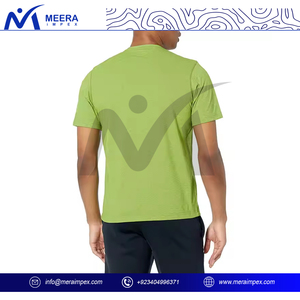 Hommes 2025 été décontracté coupe ajustée T-Shirt à la mode respirant 100% coton haut à manches courtes Streetwear meilleur vendeur - Product Image 3
