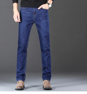 Nueva moda mujer Casual Cargo pierna ancha Denim Jeans transpirable y antiarrugas cremallera Fly cierre para damas mujeres - Product Image 4
