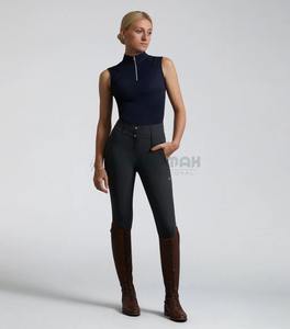 Pantalones de Equitación Elegantes para Mujer, Corte Ajustado, Tela Ligera y Duradera, Cómodos Pantalones Ecuestres para Montar a Caballo - Product Image 1