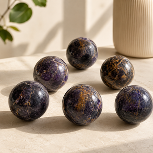 Sphère de <span class=keywords><strong>Fluorite</strong></span> Rose Premium, Boule de Cristal Naturelle pour Décoration d'Étagère, Travail Énergétique et Cadeaux - Product Image 3