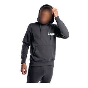 High Quality Customized Gym Fitness Tech Fleece Training Tracksuits <b>Men's</b> Two-Piece Jogging Suit in Plus Size for Summer Sports - Product Image 2