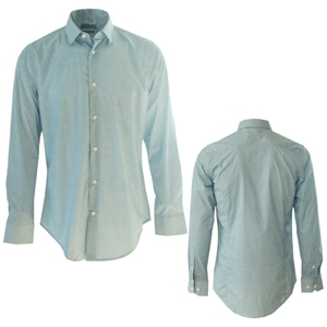 Chemise habillée décontractée pour homme en coton 100% de qualité supérieure, à manches longues, coupe ajustée, séchage rapide, anti-plis, respirante, idéale pour l'été - Product Image 1