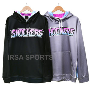 เสื้อฮู้ดพิมพ์โลโก้ตามสั่ง ผ้าฝ้าย 100% ระบายอากาศได้ดี คุณภาพสูง ไซส์ XS สำหรับผู้ชายและผู้หญิง ผ้าฟลีซแบบสวมหัว มีซิป รับผลิตแบบ OEM/ODM - Product Image 1