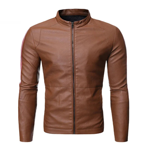 Chaqueta de Cuero de Oveja de Alta Calidad 2026 para Hombre, Color Personalizado, 100% Genuino, Tela Vaquera Recubierta, Estilo Urbano, Invierno - Product Image 2