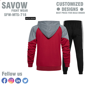 Wholesale Manufacturing Custom Team Tracksuit Set with Logo Printing Quick-Dry Fabric and Comfortable <b>Fit</b> <b>Perfect</b> - Product Image 2