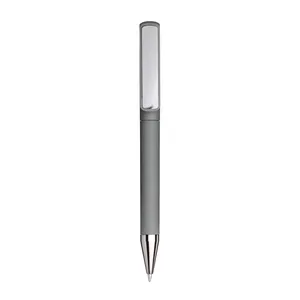 Penna Girevole Personalizzata in Gomma, Gadget Promozionale - Product Image 1