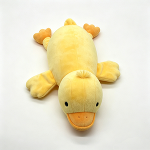 Unique <b>plush</b> duck <b>plush</b>, yellow duck stuffed animal, duck <b>plush</b> pillow, lying duck <b>plush</b> <b>toy</b>, big duck plushie - Product Image 6