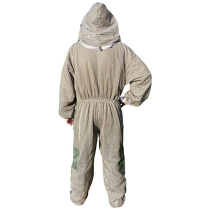 Precio de fábrica Traje de apicultor ultraligero con velo 2025 Mejor venta Traje de apicultor - Product Image 3