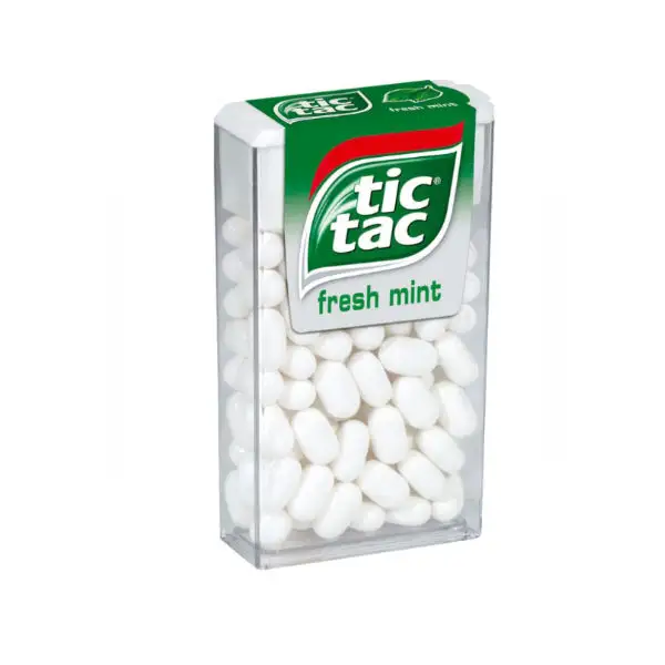 Tic Tacs Verschiedene Geschmacksrichtungen Süßigkeiten 5 × 18 g Lime-Orange Mint-Obst Kirsch Cola / Tic Tac Freshmints 200-Zoll 3,4 Unzen Flaschenpackung