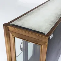 Grande console d'apothicaire avec plusieurs tiroirs |   Armoire de rangement pour salon