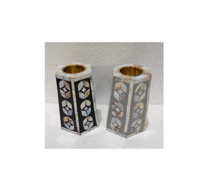 Bougeoir décoratif de qualité supérieure de bougeoir de conception attrayante pour la maison au meilleur prix par le monde indien de métal - Product Image 6