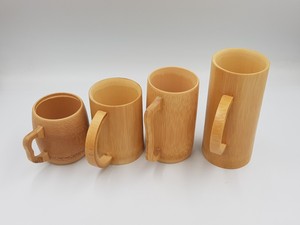 Tasse à boisson personnalisée au meilleur prix avec poignées en bambou 100% naturel, tasse à thé en bois tasse à café tasse à vin, tasse à café - Product Image 6