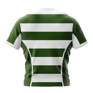 Cómodo Uniforme de Rugby de poliéster 100% de alta calidad Pantalones cortos de secado rápido Mangas Uniforme de Rugby - Product Image 5
