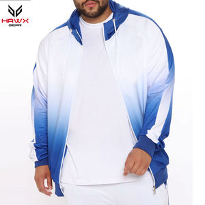 Sudaderas con cremallera de alta calidad para hombre, sudaderas con cremallera de poliéster y algodón, sudaderas con cremallera de moda superior MOQ bajo - Product Image 3