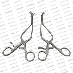 Crochet rétracteur cérébellaire auto-retenant en acier inoxydable manuel |   Instrument chirurgical orthopédique vétérinaire autoclavable - Product Image 1