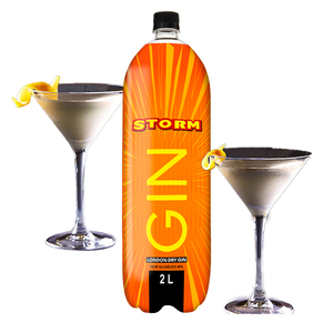 Ginebra Brasileña Destilada y Mezclada Attiva, Económica, 2L, 40% ABV, Aroma Botánico, Lista para Mezclar, Botella de Plástico Sostenible - Product Image 5