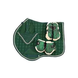 Juego de Sudaderos de Silla de Montar Inglesa Brillante con Purpurina, Forro de Polialgodón para Doma, Salto y Equitación, Accesorios a Juego - Product Image 4